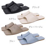 スクエアトゥ サンダル ローヒール | shop kilakila | 詳細画像2