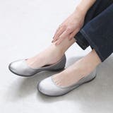 シルバー | パンプス ラウンドトゥ フラットシューズ | shop kilakila