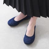 ネイビー | パンプス フラットシューズ ローヒール | shop kilakila
