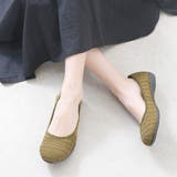 カーキ | パンプス フラットシューズ ローヒール | shop kilakila