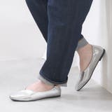 スムースシルバー/y | パンプス フラットシューズ スクエアトゥ | shop kilakila