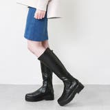 スムースブラック | ロングブーツ レディース 大きいサイズ | shop kilakila