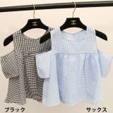 肩出し ギンガムチェック トップス | ShopNikoNiko | 詳細画像8 