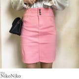 冬新作 ベーシック デニムタイトスカート | ShopNikoNiko | 詳細画像1 