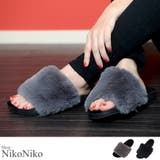 冬新作 ファーサンダル 靴 | ShopNikoNiko | 詳細画像1 