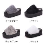 冬新作 厚底ファーサンダル 靴 | ShopNikoNiko | 詳細画像7 