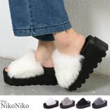 冬新作 厚底ファーサンダル 靴 | ShopNikoNiko | 詳細画像1 