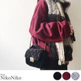 夏新作 ベロアキルティングショルダーバッグ バッグ | ShopNikoNiko | 詳細画像1 