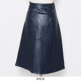 夏新作 バイカラーPUレザースカート スカート | ShopNikoNiko | 詳細画像4 