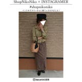 冬新作 グレンチェックスカート ボトムス | ShopNikoNiko | 詳細画像12 