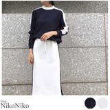 夏新作 ライン入りセットアップ ワンピース | ShopNikoNiko | 詳細画像1 