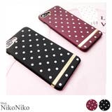 秋新作 ドット柄スマホケース ma | ShopNikoNiko | 詳細画像1