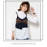 夏新作 フラワー刺繍ビスチェ ma | ShopNikoNiko | 詳細画像3 