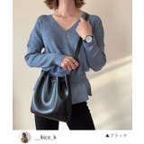 冬新作 巾着バッグ ショルダーバッグ | ShopNikoNiko | 詳細画像12 