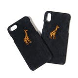ブラック | 冬新作 コーデュロイiPhoneケース ma | ShopNikoNiko