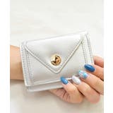 シルバー | 冬新作 ミニウォレット ma | ShopNikoNiko