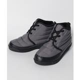 グレー | 冬新作 ボアダウンレインブーツ 靴 | ShopNikoNiko