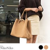 冬新作 2wayスエードトートバッグ バッグ | ShopNikoNiko | 詳細画像1 