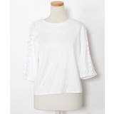 冬新作 スカラップ袖カットソー ma | ShopNikoNiko | 詳細画像3