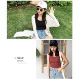 秋新作 リブニットタンクトップ ma | ShopNikoNiko | 詳細画像5