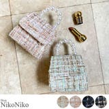 夏新作 パールハンドルミニバッグ 鞄 | ShopNikoNiko | 詳細画像1 