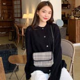 グリーン | 冬新作 グレンチェックマルチバッグ バッグ | ShopNikoNiko