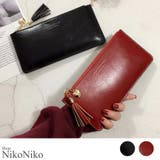 冬新作 薄型ロゴ長財布 ma | ShopNikoNiko | 詳細画像1 