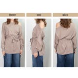 冬新作 ワンショルドッキングチュニック トップス | ShopNikoNiko | 詳細画像5