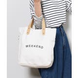 ホワイト | 夏新作 ロゴトートバッグ 鞄 | ShopNikoNiko