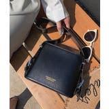 ブラック | 冬新作 スクエアショルダーバッグ 鞄 | ShopNikoNiko
