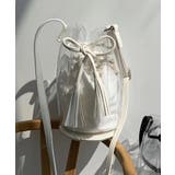 ホワイト | 夏新作 PVC巾着バケツバッグ バッグ | ShopNikoNiko