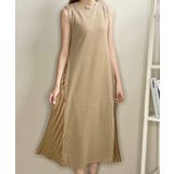 冬新作 バックプリーツ ノースリーブワンピース | ShopNikoNiko | 詳細画像6