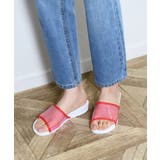 ピンク | 秋新作 カラークリアサンダル シューズ | ShopNikoNiko
