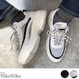 夏新作 ダッドスニーカー 靴 | ShopNikoNiko | 詳細画像1 