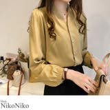 春新作 ノーカラーシャツ ma | ShopNikoNiko | 詳細画像1