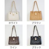 春新作 キルティングスクエアバッグ キルティング | ShopNikoNiko | 詳細画像2