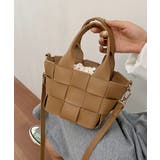 夏新作 ブロックレザー2wayバッグ ハンドバッグ | ShopNikoNiko | 詳細画像9