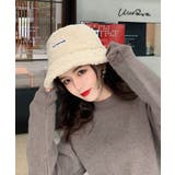 ホワイト | 秋新作 ボア バケットハット | ShopNikoNiko