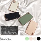 冬新作 メッキフレーム アイフォンケース | ShopNikoNiko | 詳細画像1 