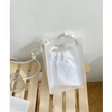 ホワイト | 秋新作 シアーショルダーバッグ シンプル | ShopNikoNiko