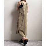 カーキ | 秋新作 バッククロスワンピース シンプル | ShopNikoNiko