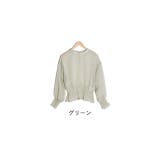 春新作 シフォンウエストギャザーブラウス シンプル | ShopNikoNiko | 詳細画像2