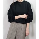 ブラック | 冬新作 裏毛 ハイネックトレーナー | ShopNikoNiko