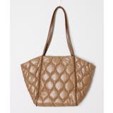 ブラウン | 秋新作 キルティング トートバッグ | ShopNikoNiko