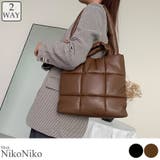 冬新作 キルティング トートバッグ | ShopNikoNiko | 詳細画像1 