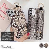 冬新作 パイソン柄 ベルト付き | ShopNikoNiko | 詳細画像1 