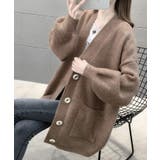 ベージュ | カーディガン カーデ オーバーサイズ | ShopNikoNiko