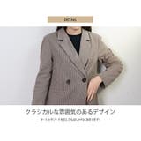 夏新作 千鳥柄 テーラードジャケット | ShopNikoNiko | 詳細画像5 