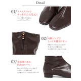 夏新作 スクエアトゥ ロングブーツ | ShopNikoNiko | 詳細画像6 