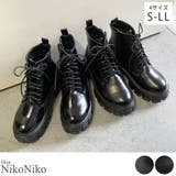 夏新作 厚底 レースアップブーツ | ShopNikoNiko | 詳細画像1 